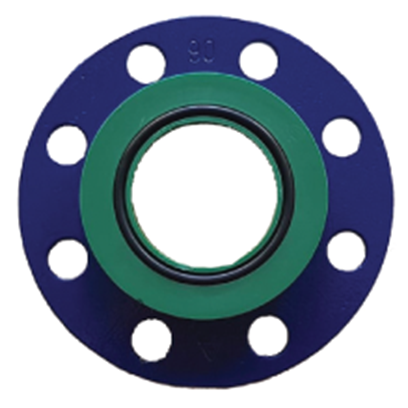 Flange metálica 4 furos ANSI B 16.5 Macho (com Anel)