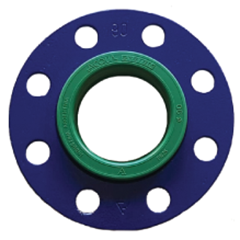 Flange metálica 4 furos ANSI B 16.5 Macho (com Anel)