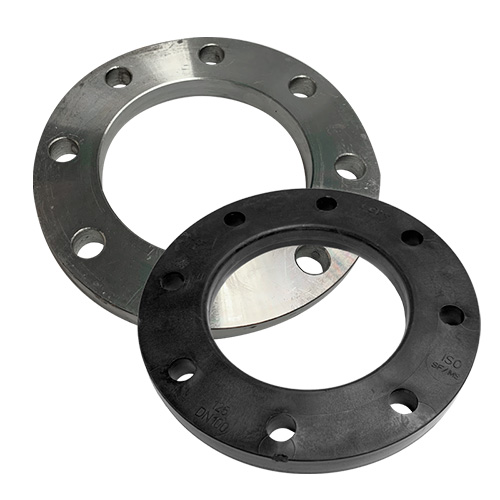 Flange metálica 4 furos ANSI B 16.5 Macho (com Anel)